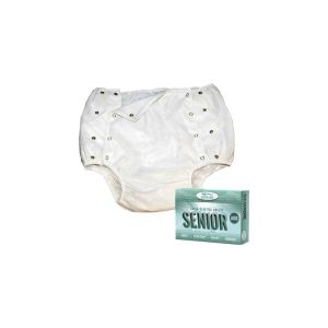 FPCP CALÇA PLASTICA SENIOR COM BOTAO BRANCA G 1-0
