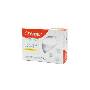 FIPB CREMER BASIC FRALDAS DE PANO BRANCA U 4-0