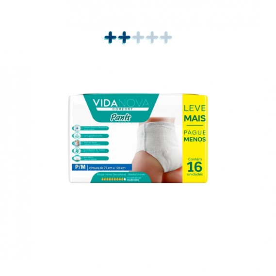 FPDU2 VIDA NOVA COMFORT PANTS ECONOMICO P/M 16