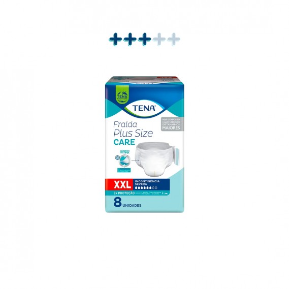 FAST3 TENA PLUS SIZE CARE XXL EG 8