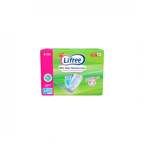 AERF ABSORV LIFREE REFIL P/ FRALDA-CALÇA U 20