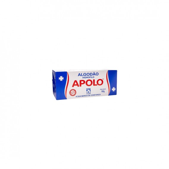 CBAH ALGODAO HIDROFILO APOLO CAIXA 100G U 1